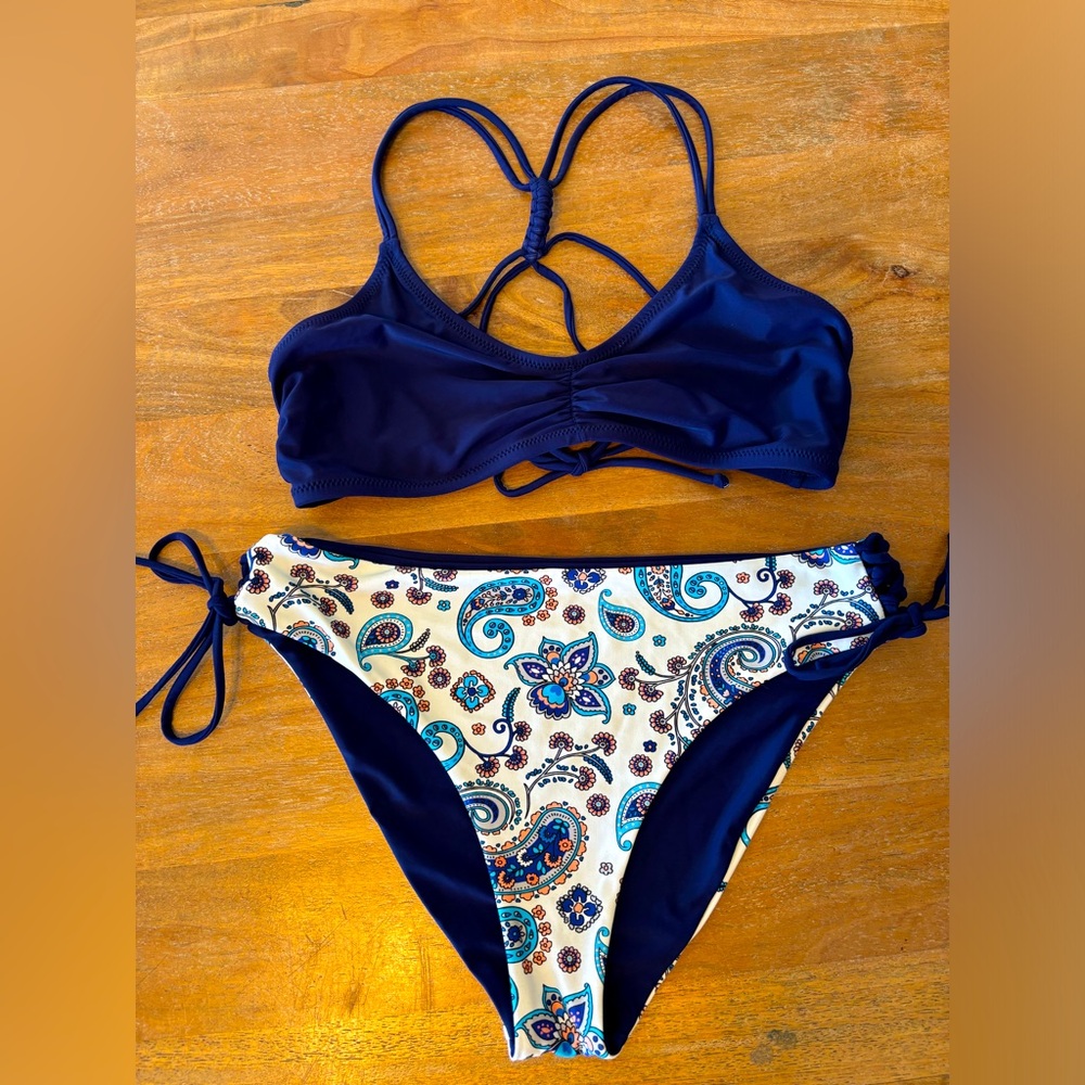 Cupshe Paisley Bikini